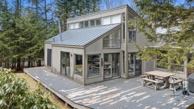 4-bedroom, 3-bath contemporary home on 1.04+/- AC overlooking on Eastman Golf Links in New Hampshire - for sale on GolfHomes.com, golf home, golf lot