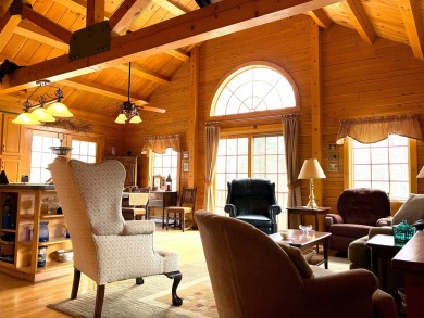 Log Home Lovers, this is your chance to have a circa 2003 log on Hermitage Club Golf Course in Vermont - for sale on GolfHomes.com, golf home, golf lot