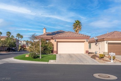 Stunning single story in guard gated Rhodes Ranch community on Rhodes Ranch Golf Club in Nevada - for sale on GolfHomes.com, golf home, golf lot