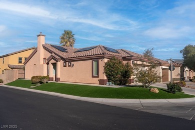 Stunning single story in guard gated Rhodes Ranch community on Rhodes Ranch Golf Club in Nevada - for sale on GolfHomes.com, golf home, golf lot