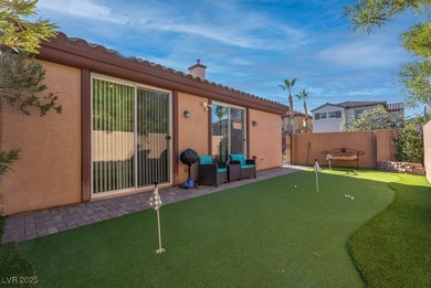 Stunning single story in guard gated Rhodes Ranch community on Rhodes Ranch Golf Club in Nevada - for sale on GolfHomes.com, golf home, golf lot