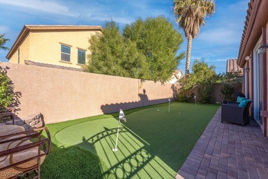Stunning single story in guard gated Rhodes Ranch community on Rhodes Ranch Golf Club in Nevada - for sale on GolfHomes.com, golf home, golf lot