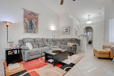 Stunning single story in guard gated Rhodes Ranch community on Rhodes Ranch Golf Club in Nevada - for sale on GolfHomes.com, golf home, golf lot