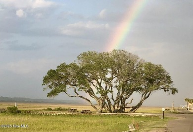 Situated in a private gated community overlooking one of Sunset on Oyster Bay Golf Links in North Carolina - for sale on GolfHomes.com, golf home, golf lot