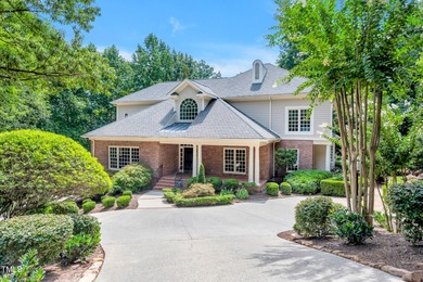Luxurious estate on a private 1.28-acre lot, designed for on Governors Club in North Carolina - for sale on GolfHomes.com, golf home, golf lot