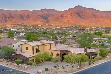 FULL SUPERSTITION MOUNTAIN VIEWS! Premium hillside golf course on Gold Canyon Golf Resort - Sidewinder in Arizona - for sale on GolfHomes.com, golf home, golf lot