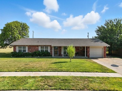 Welcome home to this charming 3-bedroom, 2-bath property on Sunset Hills Golf Course in Oklahoma - for sale on GolfHomes.com, golf home, golf lot