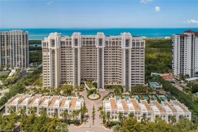 This Tuscany inspired 3-bedroom, 3-bath luxury tower residence on Club at Pelican Bay Golf Course in Florida - for sale on GolfHomes.com, golf home, golf lot