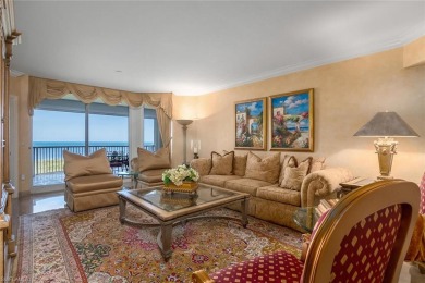 This Tuscany inspired 3-bedroom, 3-bath luxury tower residence on Club at Pelican Bay Golf Course in Florida - for sale on GolfHomes.com, golf home, golf lot