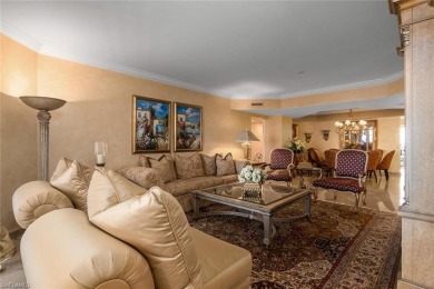 This Tuscany inspired 3-bedroom, 3-bath luxury tower residence on Club at Pelican Bay Golf Course in Florida - for sale on GolfHomes.com, golf home, golf lot