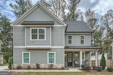 To see a walkthrough of the home, search * Modern Craftsman on Browns Mill Golf Course in Georgia - for sale on GolfHomes.com, golf home, golf lot