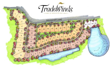 Build your dream home (on lot 48), in one of Destin's most on Regatta Bay Golf and Country Club in Florida - for sale on GolfHomes.com, golf home, golf lot