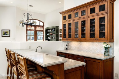 Perfectly positioned on a beautiful private lot within the gated on Camelback Golf Club in Arizona - for sale on GolfHomes.com, golf home, golf lot