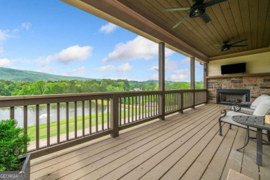 Luxury Craftsman Golf Villa Overlooks the First Tee of The on The Highlands Course at Lake Arrowhead in Georgia - for sale on GolfHomes.com, golf home, golf lot