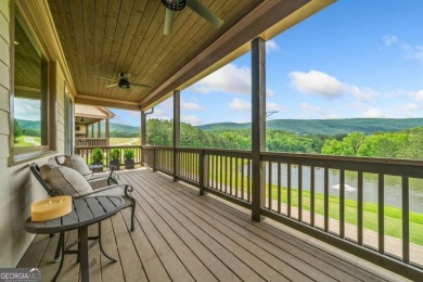Luxury Craftsman Golf Villa Overlooks the First Tee of The on The Highlands Course at Lake Arrowhead in Georgia - for sale on GolfHomes.com, golf home, golf lot