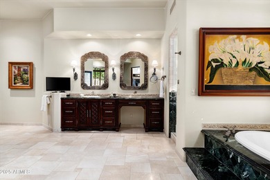 Perfectly positioned on a beautiful private lot within the gated on Camelback Golf Club in Arizona - for sale on GolfHomes.com, golf home, golf lot