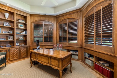 Perfectly positioned on a beautiful private lot within the gated on Camelback Golf Club in Arizona - for sale on GolfHomes.com, golf home, golf lot