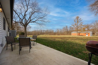 In 2021 this single-story home was custom-built on over half an on Mill Creek Golf Club in Ohio - for sale on GolfHomes.com, golf home, golf lot