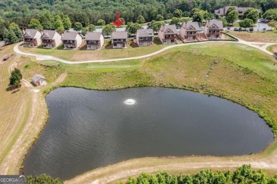 Luxury Craftsman Golf Villa Overlooks the First Tee of The on The Highlands Course at Lake Arrowhead in Georgia - for sale on GolfHomes.com, golf home, golf lot