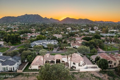 Perfectly positioned on a beautiful private lot within the gated on Camelback Golf Club in Arizona - for sale on GolfHomes.com, golf home, golf lot