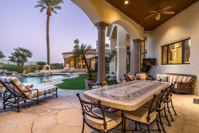 Perfectly positioned on a beautiful private lot within the gated on Camelback Golf Club in Arizona - for sale on GolfHomes.com, golf home, golf lot