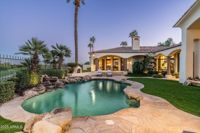 Perfectly positioned on a beautiful private lot within the gated on Camelback Golf Club in Arizona - for sale on GolfHomes.com, golf home, golf lot