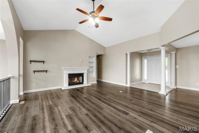 Welcome to this stunning 4-bedroom, 3-bath atrium ranch located on The Falls Golf Club in Missouri - for sale on GolfHomes.com, golf home, golf lot
