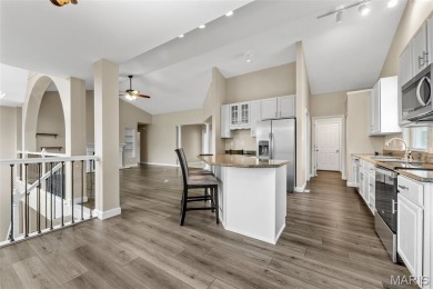 Welcome to this stunning 4-bedroom, 3-bath atrium ranch located on The Falls Golf Club in Missouri - for sale on GolfHomes.com, golf home, golf lot