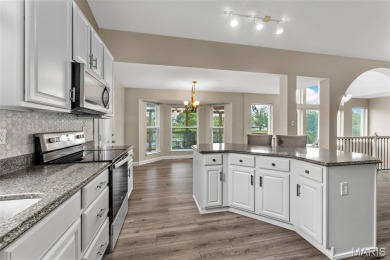 Welcome to this stunning 4-bedroom, 3-bath atrium ranch located on The Falls Golf Club in Missouri - for sale on GolfHomes.com, golf home, golf lot