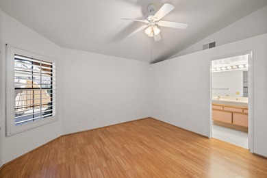 This inviting three-bedroom, three-bath condo has just been on Woodhaven Country Club in California - for sale on GolfHomes.com, golf home, golf lot