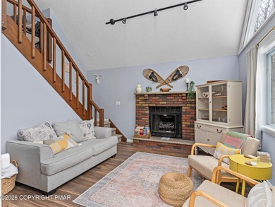 Welcome to this beautifully remodeled chalet-style home on Pocono Farms Country Club in Pennsylvania - for sale on GolfHomes.com, golf home, golf lot