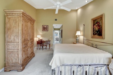 This charming villa in the Essex community offers serene water on Hunters Run Golf and Country Club in Florida - for sale on GolfHomes.com, golf home, golf lot