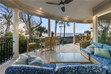 Oceanfront luxury meets island lifestyle in this 6BR/6.5BA on Palmetto Dunes Golf Course and Resort in South Carolina - for sale on GolfHomes.com, golf home, golf lot