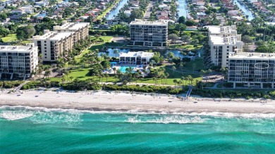This direct Gulf-front residence at Beachplace offers an on Links on Longboat Golf Club in Florida - for sale on GolfHomes.com, golf home, golf lot