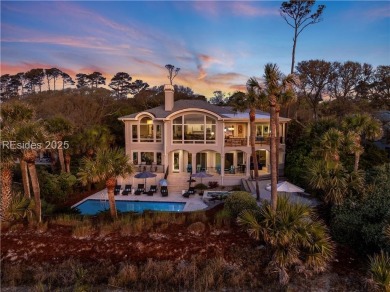 Oceanfront luxury meets island lifestyle in this 6BR/6.5BA on Palmetto Dunes Golf Course and Resort in South Carolina - for sale on GolfHomes.com, golf home, golf lot