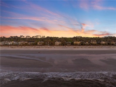Oceanfront luxury meets island lifestyle in this 6BR/6.5BA on Palmetto Dunes Golf Course and Resort in South Carolina - for sale on GolfHomes.com, golf home, golf lot