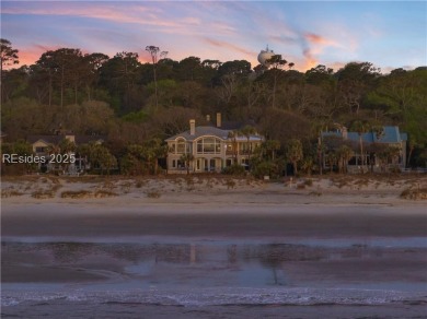 Oceanfront luxury meets island lifestyle in this 6BR/6.5BA on Palmetto Dunes Golf Course and Resort in South Carolina - for sale on GolfHomes.com, golf home, golf lot