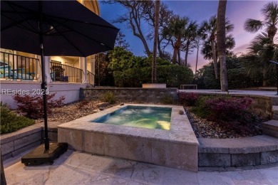 Oceanfront luxury meets island lifestyle in this 6BR/6.5BA on Palmetto Dunes Golf Course and Resort in South Carolina - for sale on GolfHomes.com, golf home, golf lot