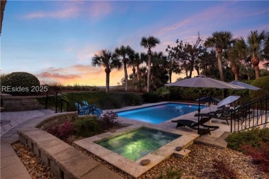 Oceanfront luxury meets island lifestyle in this 6BR/6.5BA on Palmetto Dunes Golf Course and Resort in South Carolina - for sale on GolfHomes.com, golf home, golf lot