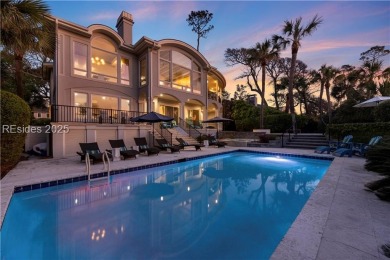 Oceanfront luxury meets island lifestyle in this 6BR/6.5BA on Palmetto Dunes Golf Course and Resort in South Carolina - for sale on GolfHomes.com, golf home, golf lot
