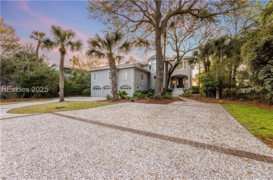 Oceanfront luxury meets island lifestyle in this 6BR/6.5BA on Palmetto Dunes Golf Course and Resort in South Carolina - for sale on GolfHomes.com, golf home, golf lot