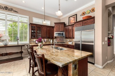 Fantastic east-facing & entertaining backyard with golf course on Anthem Golf and Country Club  in Arizona - for sale on GolfHomes.com, golf home, golf lot