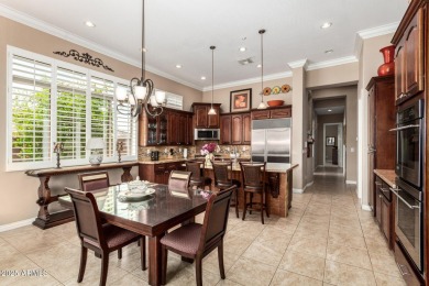 Fantastic east-facing & entertaining backyard with golf course on Anthem Golf and Country Club  in Arizona - for sale on GolfHomes.com, golf home, golf lot