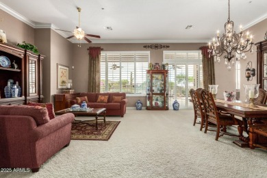 Fantastic east-facing & entertaining backyard with golf course on Anthem Golf and Country Club  in Arizona - for sale on GolfHomes.com, golf home, golf lot