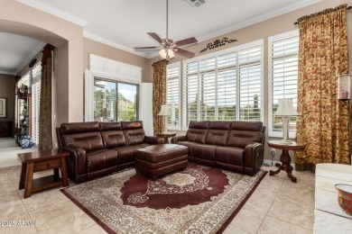Fantastic east-facing & entertaining backyard with golf course on Anthem Golf and Country Club  in Arizona - for sale on GolfHomes.com, golf home, golf lot
