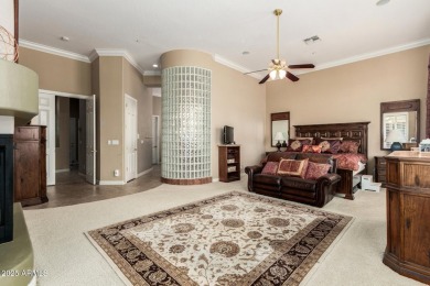 Fantastic east-facing & entertaining backyard with golf course on Anthem Golf and Country Club  in Arizona - for sale on GolfHomes.com, golf home, golf lot