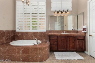 Fantastic east-facing & entertaining backyard with golf course on Anthem Golf and Country Club  in Arizona - for sale on GolfHomes.com, golf home, golf lot