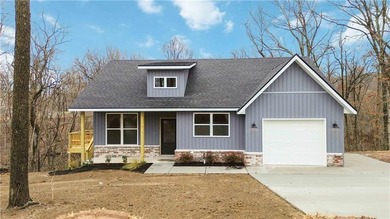 Open house this weekend at this new construction home! Located on Bella Vista Country Club - Highlands in Arkansas - for sale on GolfHomes.com, golf home, golf lot