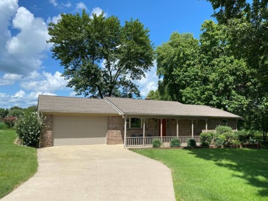 Stunning 3 bedroom, 3 bath home located on coveted LaDue Drive on Mt Carmel Municipal Golf Course in Illinois - for sale on GolfHomes.com, golf home, golf lot