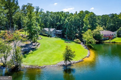 Discover lakeside living at its finest with this stunning on Fairfield Plantation Golf and Country Club in Georgia - for sale on GolfHomes.com, golf home, golf lot